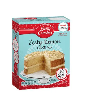 Betty Crocker Zesty Lemon Cake Mix 425G