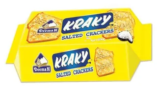 Deemah Kraky Salted Crackers 90G
