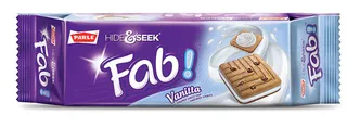 Parle Hide & Seek Fab! Vanilla Cookies 112G