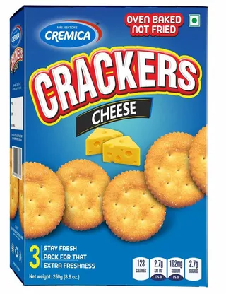 Cremica Cheese Crackers 250G