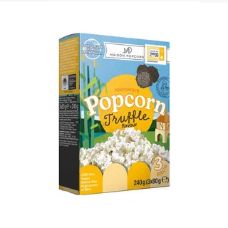 Maison Microwave Truffle Flavour Popcorn 3X80G