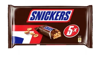 Snickers Chocolate Bar 5X40G