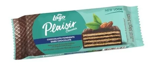 Lago Plaisir Dark Chocolate Wafer 38G