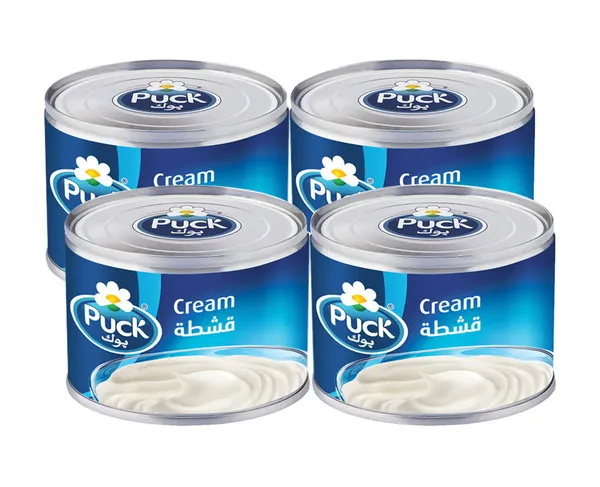 Puck Sterilized Cream Plain