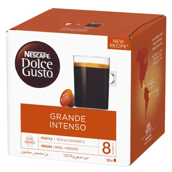 Nescafe Dolce Gusto Grande Intenso Coffee Capsules