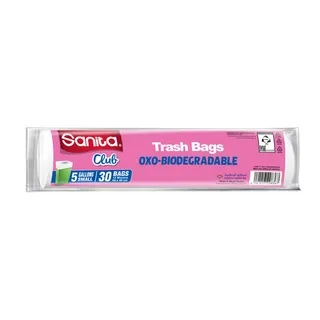 Sanita Biodegradable Trash Bag 90's 5 Gallon