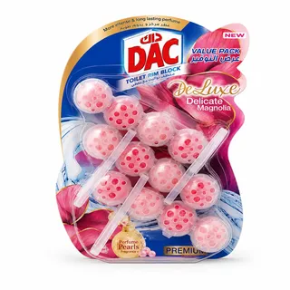 Dac Deluxe Delicate Magnolia Toilet Rim Block 3X50G