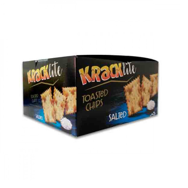 Kracklite Salted Toasted Chips 10X33G