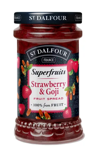 St. Dalfour Superfruits Strawberries And Goji Berries Jam 170G