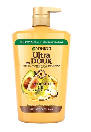 Garnier Ultra Doux Avocado & Shea Butter Shampoo 1000ML