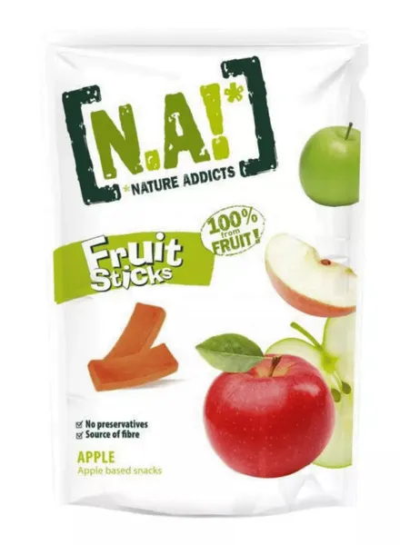 Nature Addicts Vegan Apple Flavor Fruit Sticks 35G