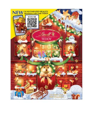 Lindt Teddy Advent Calendar Chocolate 250G