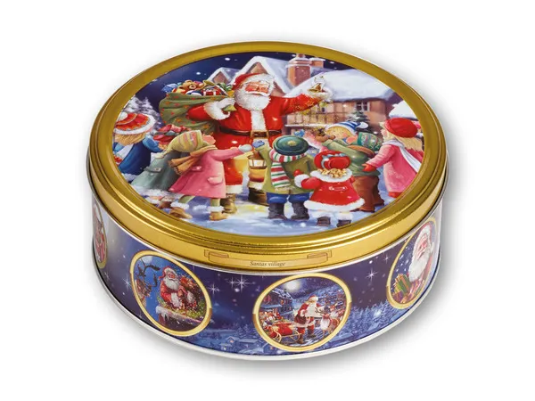 Classic Santa Danish Butter Cookies Tin 150G