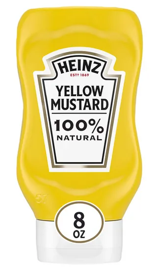 Heinz 100% Natural Yellow Mustard 226G