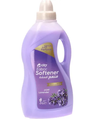 City Lavender Scented Fabric Softener 3L