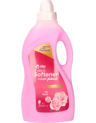City Rose Scented Fabric Softener 3L