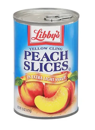 Libby's Yellow Cling Peaches Slices 425G