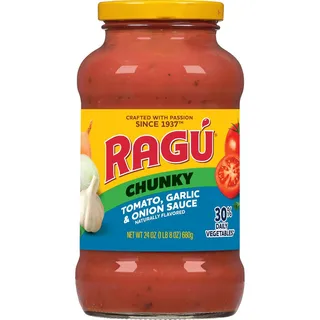Ragu Chunky Tomato Garlic & Onion Sauce 680G