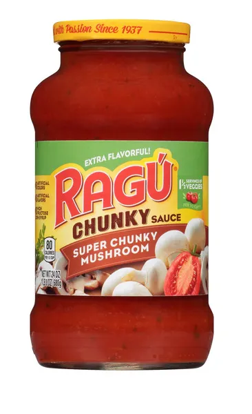 Ragu Chunky Super Mushroom Sauce 680G