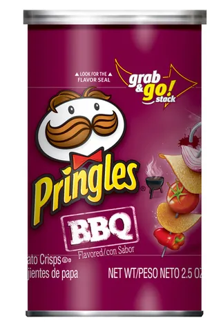 Pringles Grab & Go Stack Bbq Flavored Chips 71G