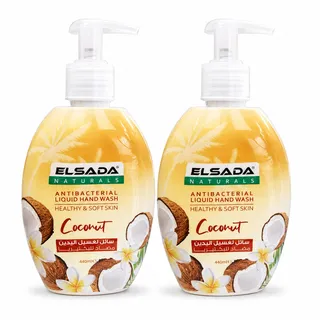 Elsada Antibacterial Liquid Hand Wash 2X440Ml