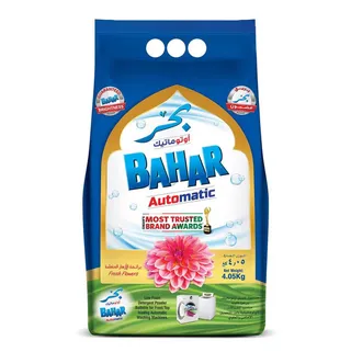 Bahar Fresh Flower Scented Laundry Detergent 4.05Kg