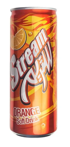 ستريم مشروب غازي برتقال 250 مل