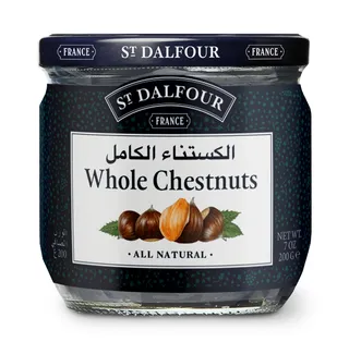 St. Dalfour All Natural Whole Chestnuts 200G
