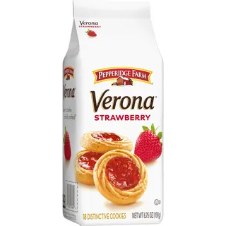 Pepperidge Farm Verona Strawberry Cookies 191G