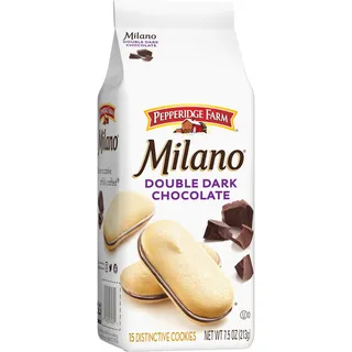 Pepperidge Farm Milano Double Dark Chocolate Cookies 213G