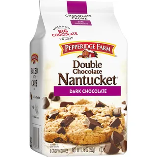 Pepperidge Farm Double Chocolate Nantucket Dark Chocolate Cookies 220G