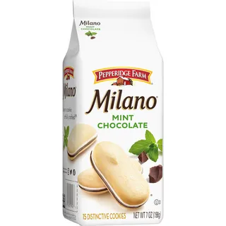 Pepperidge Farm Milano Mint Chocolate Cookies 198G