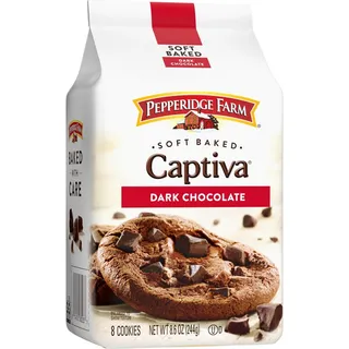 Pepperidge Farm Soft Baked Captiva Dark Chocolate Cookies 244G