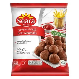 سيارا كرات لحم بقري مجمدة 900 جم