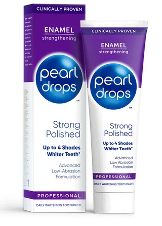 Pearl Drops Enamel Strengthening Strong Polished Toothpaste 75Ml
