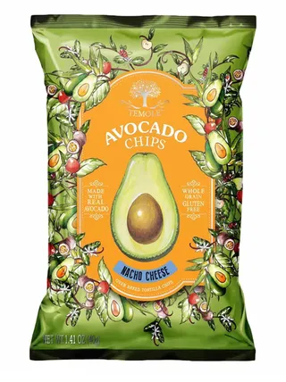 Temole Nacho Cheese Avocado Chips 40G