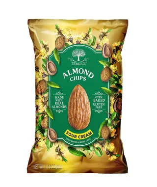 Temole Sour Cream Almond Chips 40G
