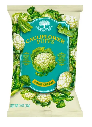 Temole Sour Cream Cauliflower Puffs 56G