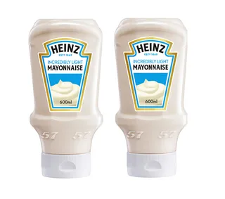 Heinz Incredibly Light Mayonnaise 2X600Ml
