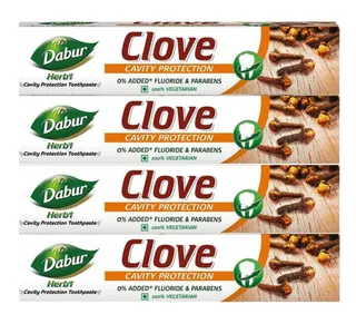 Dabur Herb'L Clove Cavity Protection Toothpaste 4X100G