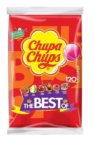 Chupa Chups The Best Of Lollipops 120Pcs 1440Kg