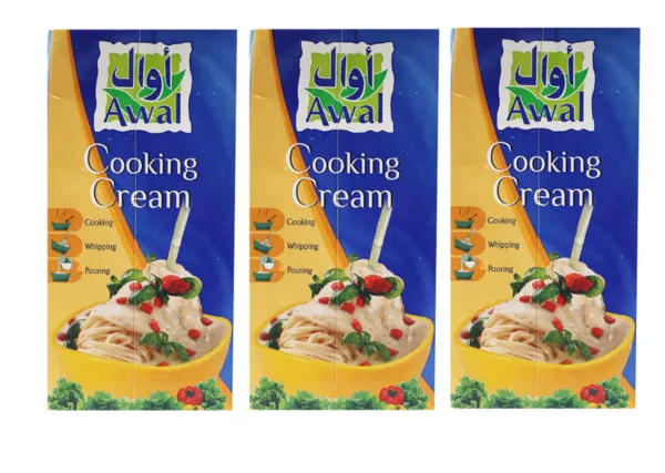 Awal Cooking Thick Cream 3X250Ml