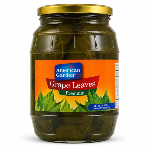 American Garden Premium Grape Leaves 454G