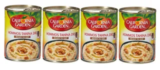 California Ready To Eat Garden Hummos Tahina Dip 4X400G