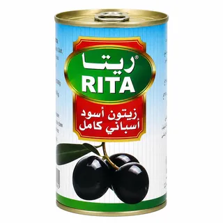 ريتا  زيتون أسود أسباني كامل 345 جم