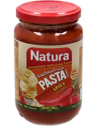 Natura Spicy Pasta Sauce 360G