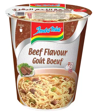 Indomie Beef Flavour Cup Noodles