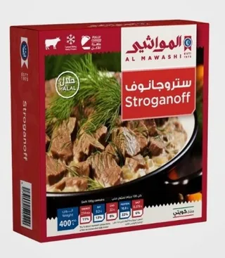 Al Mawashi Frozen Beef Stroganoff 400G