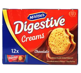 Mcvitie's Digestive Chocolate Cream Biscuits 12X40G