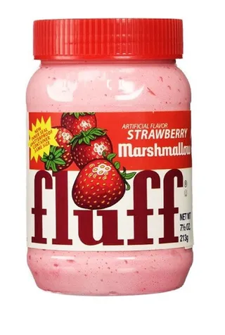 Fluff Strawberry Flavour Marshmallow Crème Spread 213G